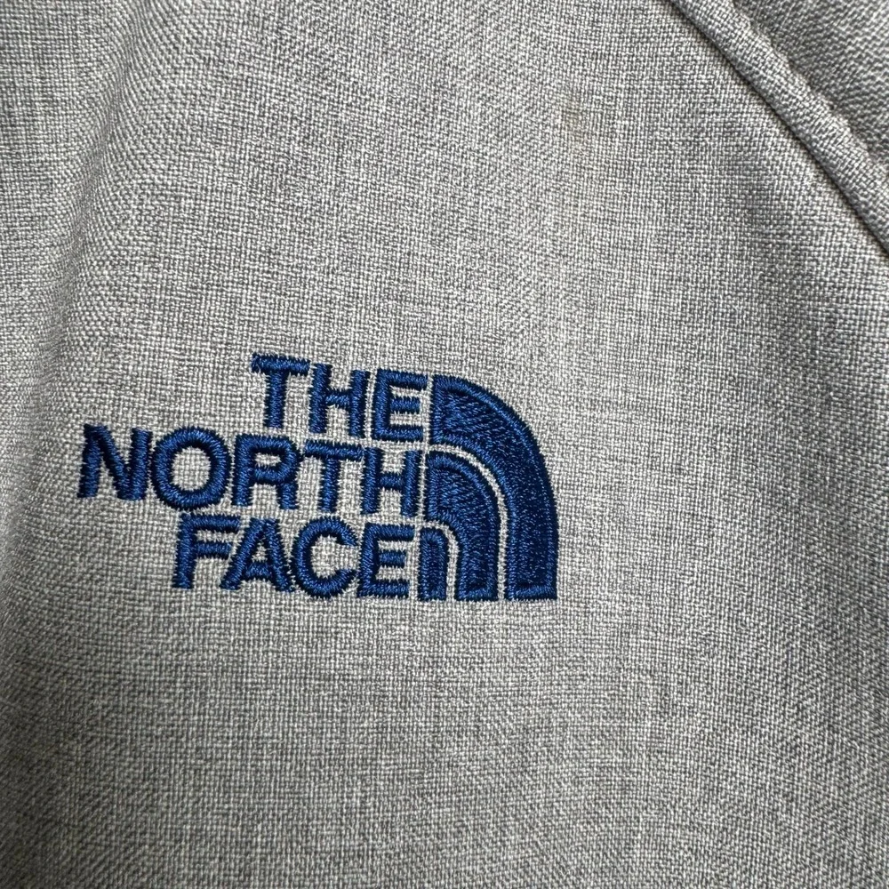 The North Face Women's Soft Shell Fleece Lined Jacket Gray Full Zip Small Casual
